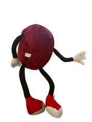 VINTAGE 1988 CALIFORNIA RAISIN DOLL ACE NOVELTY PLUSH 24″ STUFFED ANIMAL TOY XL
