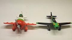 Disney Planes El Chupacabra And Zed Plane Toys * * As Is* *