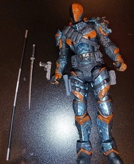 Batman ArkhamAsylum – Collectible Figure, 4-SET – Joker, Batman + more, SEE DESC