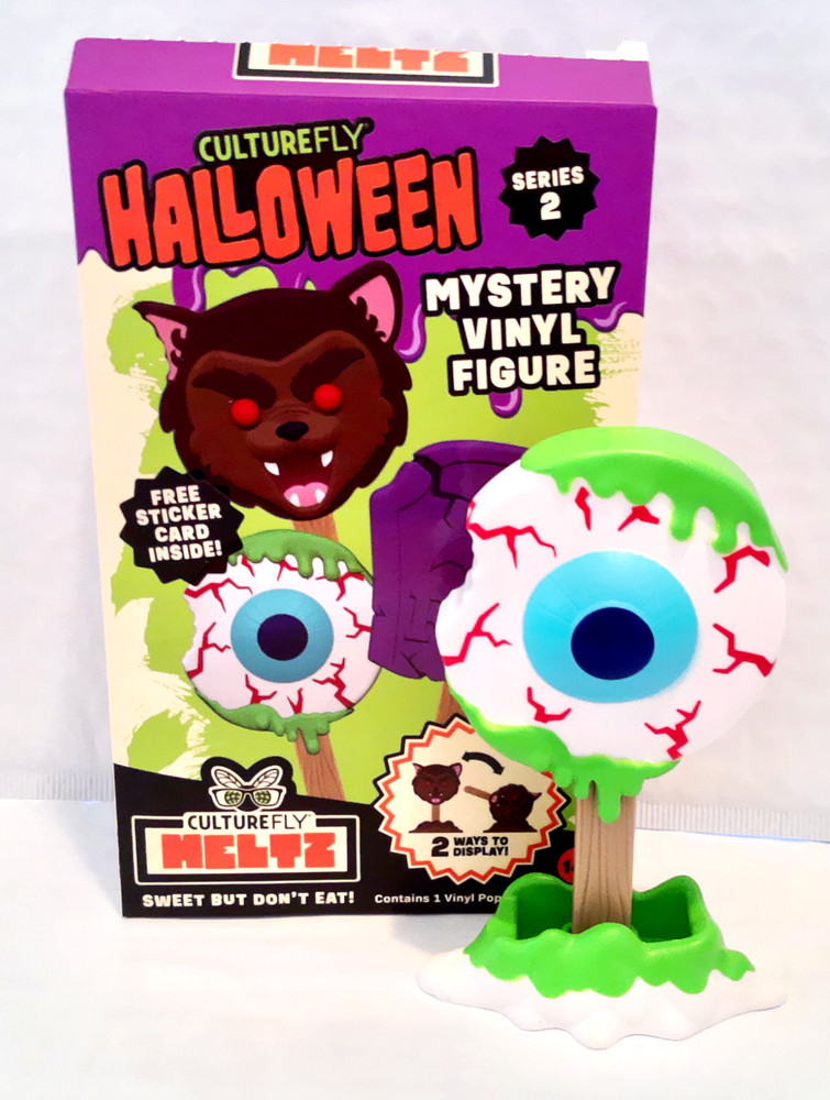 Culturefly Meltz Halloween Series 2 Eyeball Eye Vinyl Ice Cream Spooky –READ–