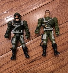 Military Soldier Action Figure Mixed Lot Plastic Multicolor Military & Adventure