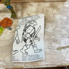 1992 TMNT Mutatin’ Leonardo Figure w/ Chart Pizza Ooze Katanas READ