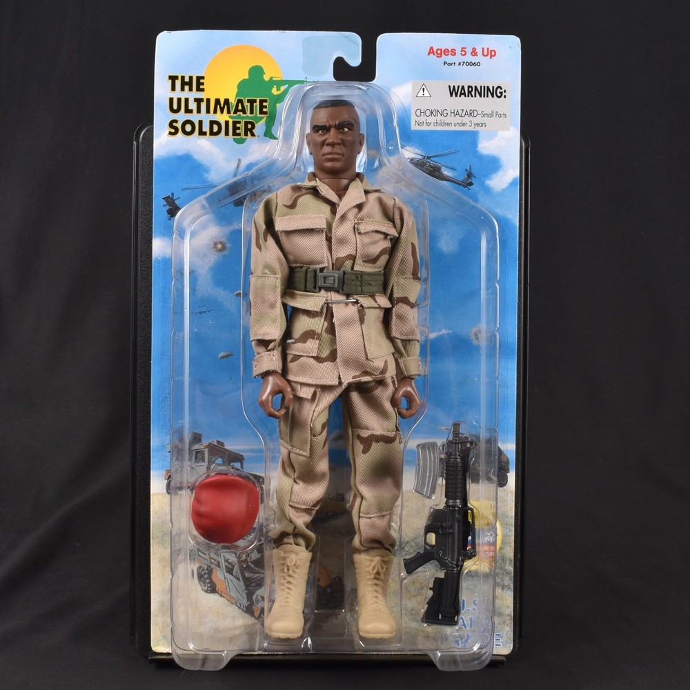 1:6 Ultimate Soldier Combat Controller Desert Camo Uniform AA Black 1999 Figure