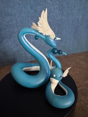 Dragonair and Dratini Figure Set – New Style Pokemon – TAKARA TOMY – Brand New