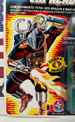 GI Joe Estrela BATS / ANDROIDE ROBOID *ON REPRO CARD NOT MOC! Please Read Brazil