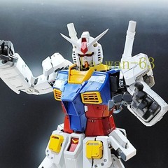 exchange hand upgrade kit set for PG Unleashed RX 78-2 model kit ABS plastic