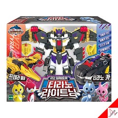 Miniforce Super Dino Power TYRANNO LIGHTNING Transformer Car PTERA AIR Robot