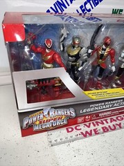 Power Rangers Super Megaforce Action Pack Robo Knight Silver Gold Red Cannon New