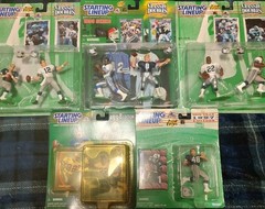 5 Cowboys Action Lot Emmitt Smith Staubach Aikman Dorsett Moose Johnston Lot