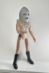 King of the Rocket Men Custom Action Figure Head 1:9 or 1:6 Mego