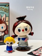 Authentic The Monsters Hair Salon Series Blind Box Figure Toy 1 Random