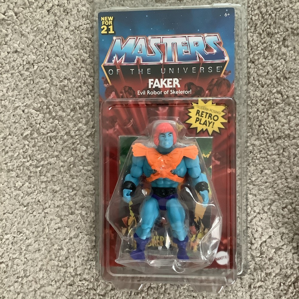 Mattel Faker Masters of the Universe Boxed Action Figure 2021 Ages 6+