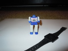 Vtg 1984 Gobots GONG Robot Impulse Magnet Digital Watch Complete Tic Toc Tonka