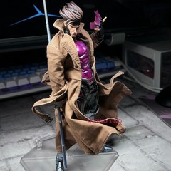 1/12 Custom Painted Gambit Head Carving For 6”Mafex ML Action Figure(No Figure)