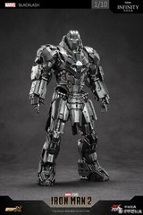 1915-02: ZD TOYS IRON MAN 2: Whiplash 9″ Action Figure with Light Up Feature