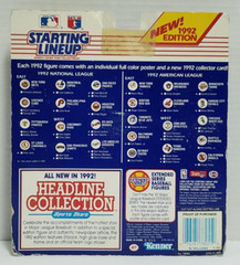 MATT WILLIAMS – San Francisco Starting Lineup SLU MLB 1992 Figure, Poster, Card