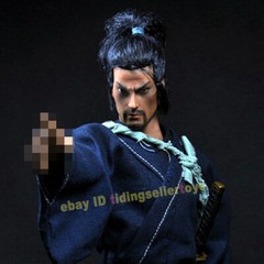 Wolfking 1/6 Miyamoto Musashi Rooted Hair Head Sculpt For 12” Action Figure
