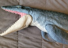 Big Jurassic World Toy Dino Lot Indominus T- Rex Mosasaurus Raptors Triceratops