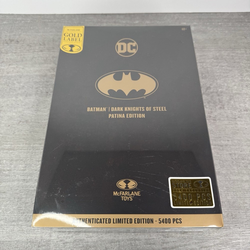 Batman Dark Knights of Steel Gold Label Patina Edition 7″ Figure Limited Edition