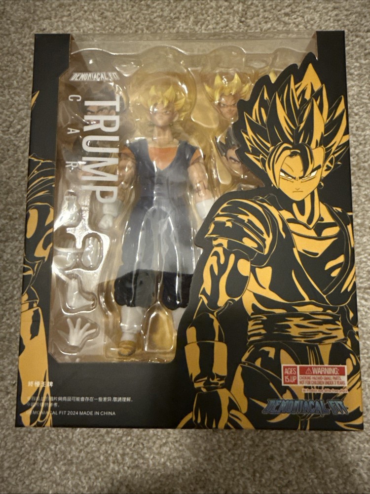 Demoniacal Fit Dragon Ball Z Trump Card Super Vegito Figure – US Seller