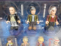 Doctor Who The Eleven Doctors Micro-Figure Set of 11 by Character Building NEW!!
