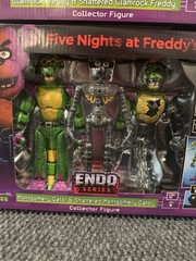 Five Nights at Freddy’s FNAF Endo Series Wave 3 COMPLETE SET Of 4 Montgomery+++