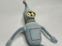 FUTURAMA Bender Robot Plush Toy Factory 2014 Matt Groening 19″ Stuffed