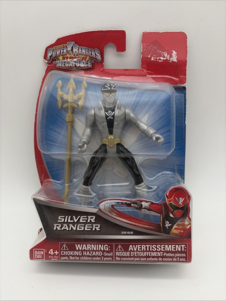 SILVER RANGER POWER RANGERS FIGURE 2014