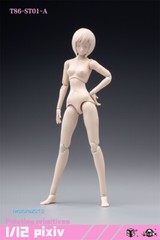 US Stock 86TOYS 1/12 T86-ST Flexible 6 inch Female Joint Action Figure Head Body