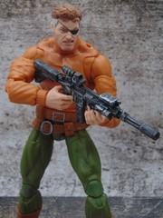Custom 1:12 Scale Weathered HK 416 Assault Rifle Combo Set for 6″ Marvel Legends