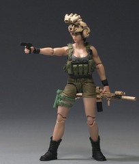 New Painted 1/18 Girl 3.75″ Male Soldier Articulated Action Figure Xmas Gift