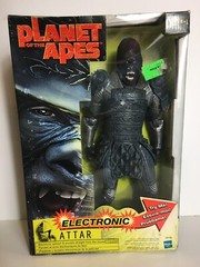 2001 Planet of The Apes Electronic Attar 12″ Figure NIB – open box read
