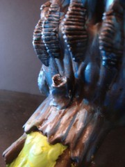 ALIEN HAND Custom Kidrobot Santa Cruz Skateboards Screaming Hand Figure