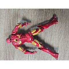 Marvel Iron Man Mark IV Action Figure Metallic Red Gold 6 Inch Articulated Toy