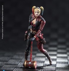HIYA Toys Injustice 2 HARLEY QUINN 4” Action Figure DC Comics 1/18 MIB new RARE