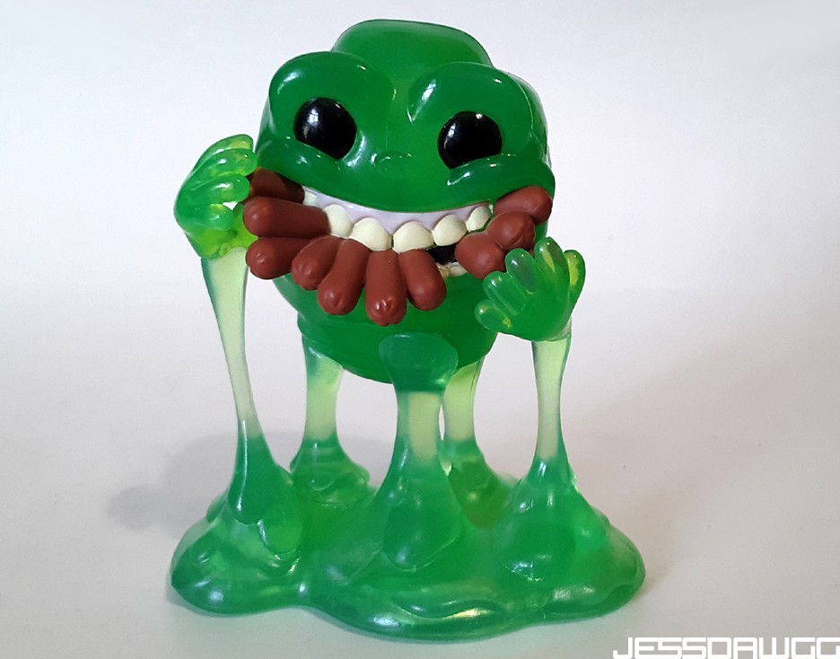 translucent Slimer #747 Funk Pop! Movies a Walmart exclusive Ghostbusters real