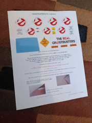 Kenner Ghostbusters ECTO 1 Decals