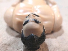 Vintage 1986 Chuck Norris Karate Kommandos Tabe Sumo Action Figure Kenner