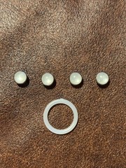 Disney Toy Story Woody Jessie signature collection Button Upgrade Mod 4pcs+ring