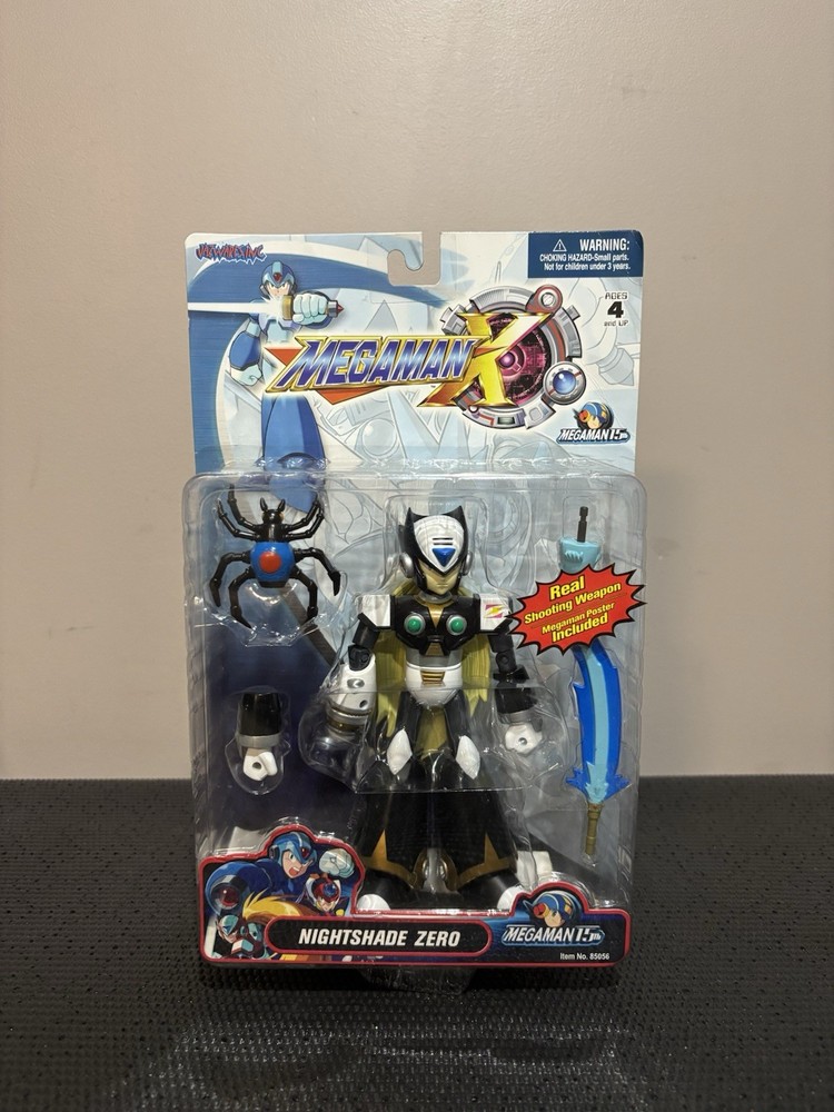 Jazwares Mega Man X Nightshade Zero Capcom 2003 Rare Edition 15th Brand New