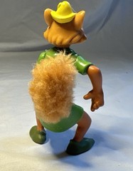 Disney’s Vintage Robin Hood PVC Toy Action Figure w/ Fur Tail