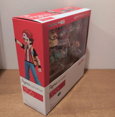 figma 356 Pokemon Red Action Figure with Bulbasaur Squirtle Charmander Japan Rar