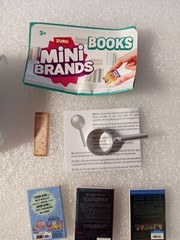 ZURU MINI BRAND BOOKS LOT RARE HOWLIDAY INN COMMONS ROALD DAHL THE BFG & STRANGE