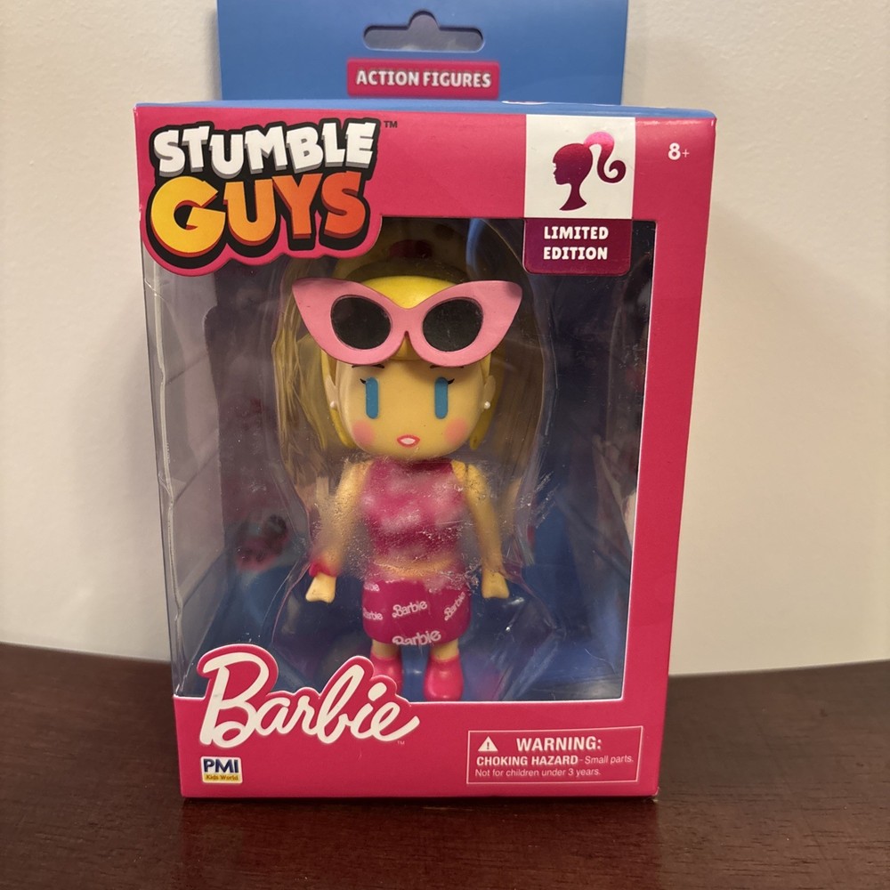 STUMBLE GUYS LEGENDARY BARBIE LIMITED EDITION BOXED ACTION FIGURE MATTEL