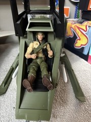 GI Joe Skyhawk Helicopter 1/12 Scale Vehicle for 6” GI Joe Classified Figures 3D