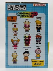 4x Cartoon Network Courage Ed Edd Eddy Dexter Mix New Official Blind Ball Sealed