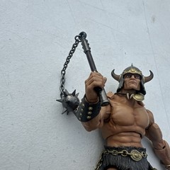 Harvinger Studios Barbarian 1/12 Action Figure Incomplete Loose Fantasy HTF