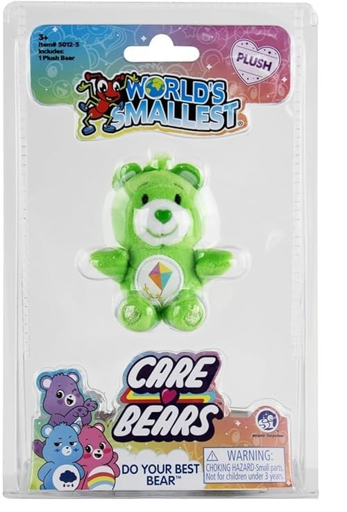 World’s Smallest Micro Carebears Series 5 – Do Your Best Bear – Brand NEW!