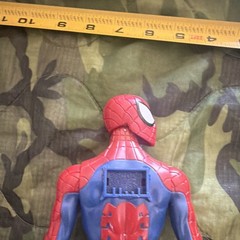 Spider-Man Action Figure Red Blue Plastic Adjustable Comic Book Hero 11 in