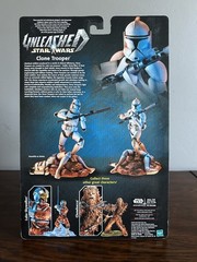 Hasbro Star Wars Unleashed Clone Trooper (White) Action Figure 2003